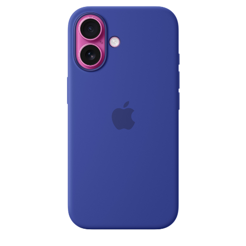 Funda de silicona iPhone 16